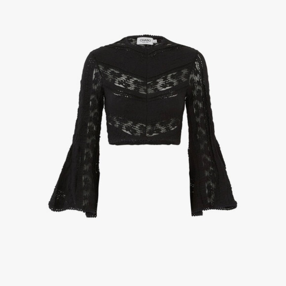 Charo Ruiz Ibiza lace sheer Yam set NWT - Picture 7 of 11